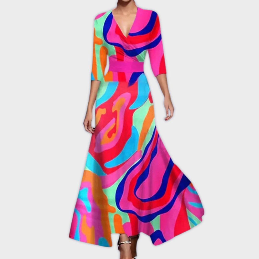 Leoma | Robe maxi premium faite à la main