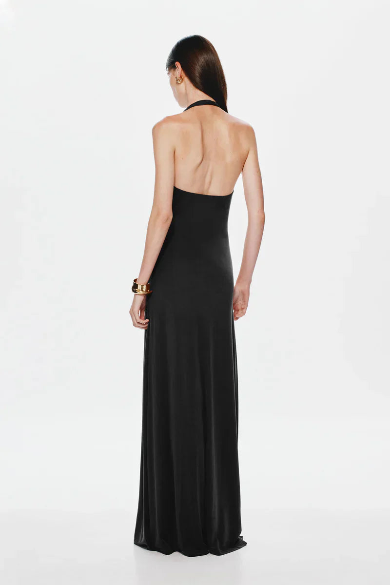 Soline – Robe Maxi en Cupro
