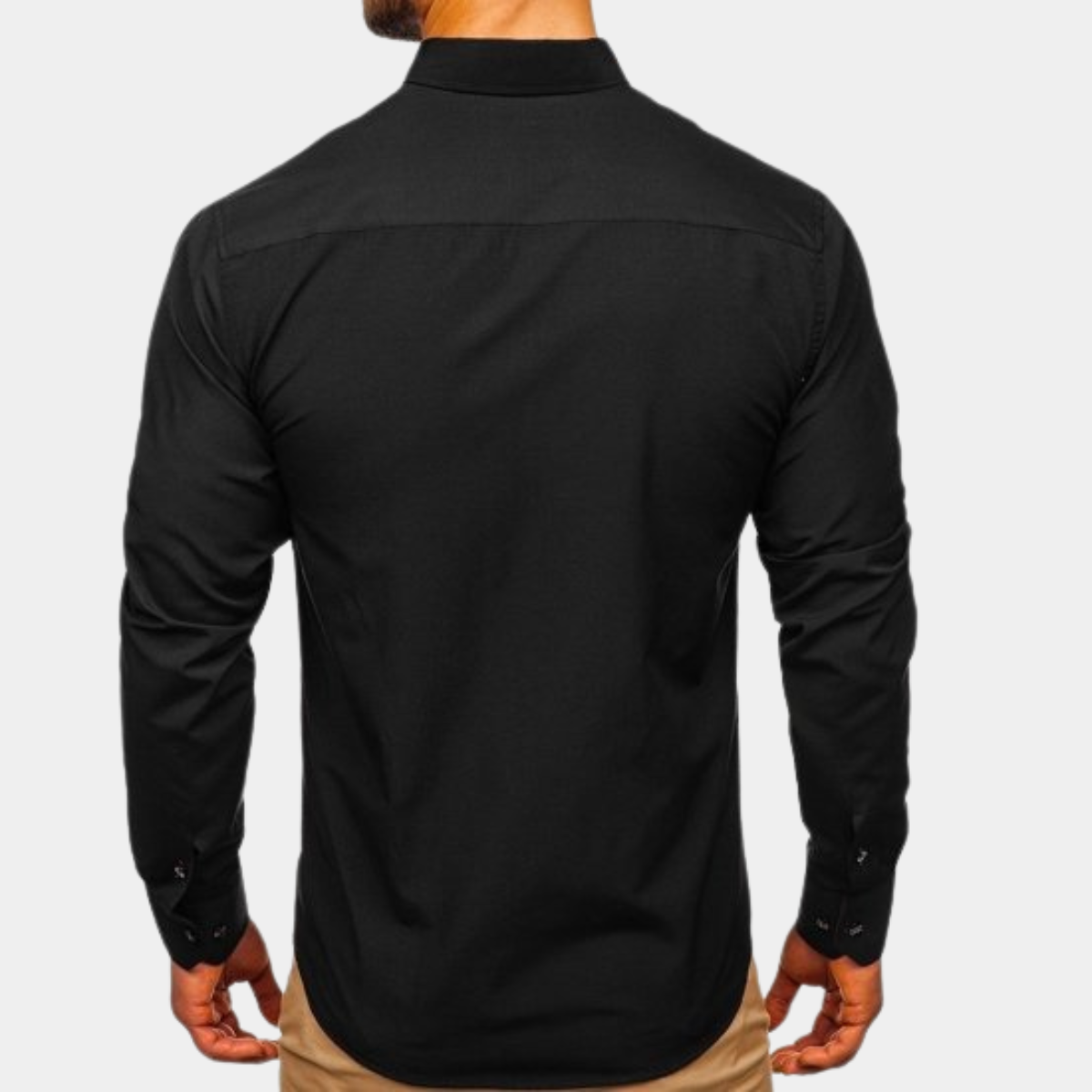 DOMENICO | CHEMISE CLASSIQUE À MANCHES LONGUES POUR HOMME