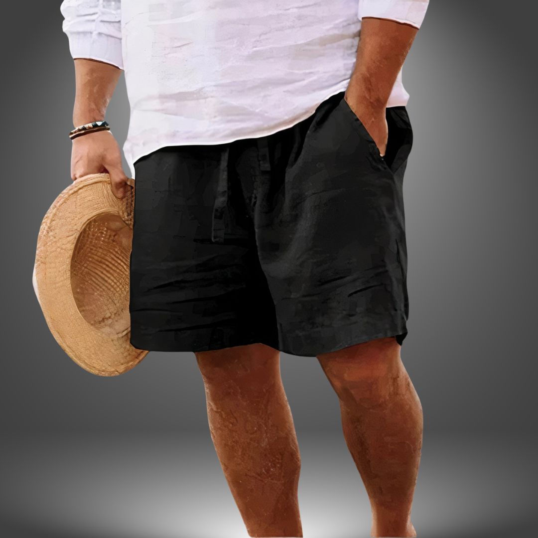 Zach | Shorts Artisanaux en Lin