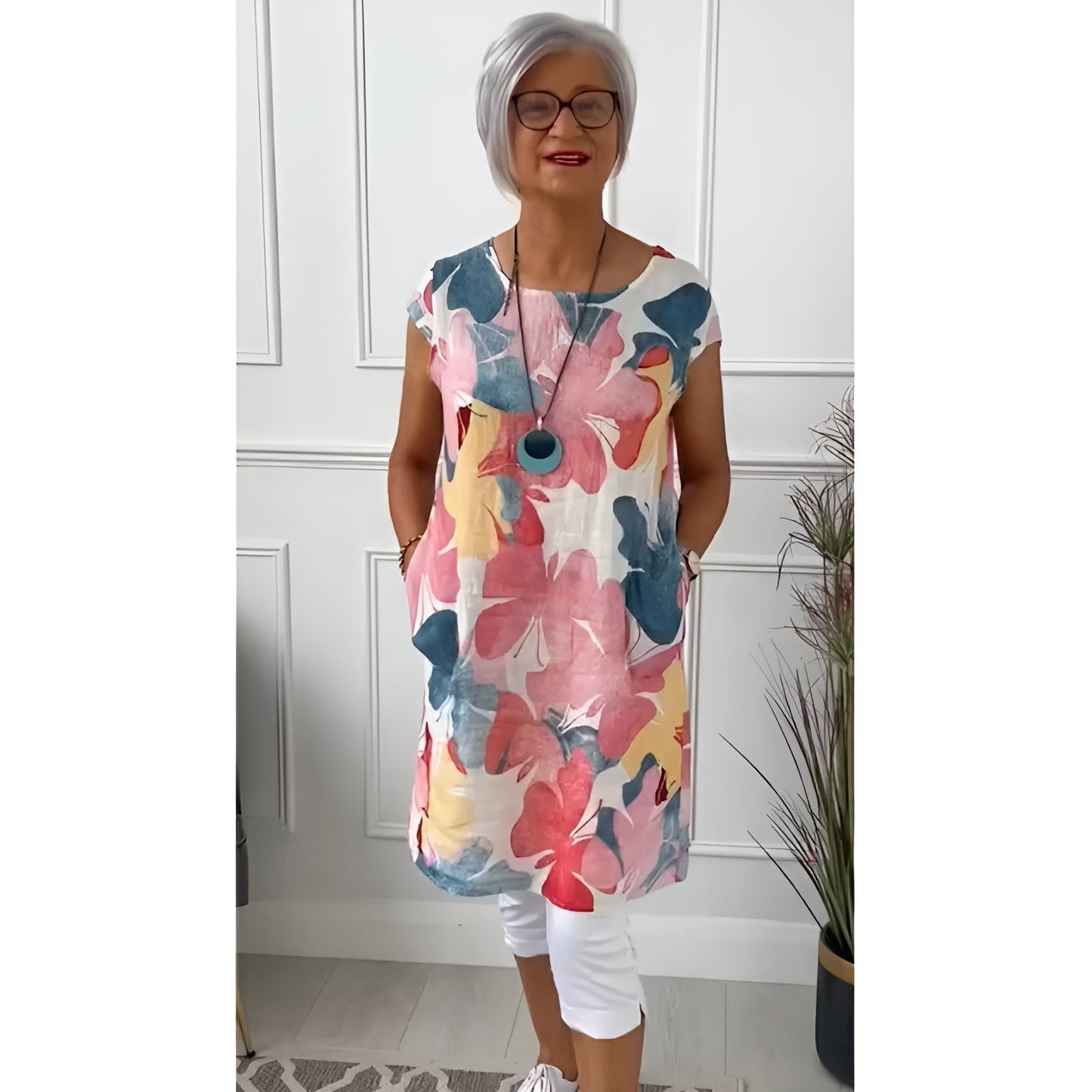 Tonya - Robe Chemise Sophistiquée