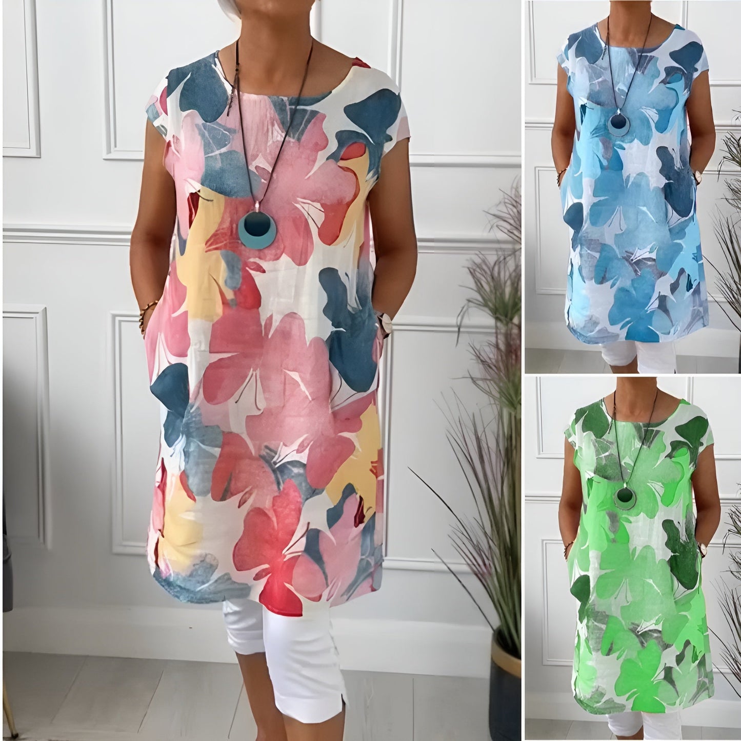 Tonya - Robe Chemise Sophistiquée