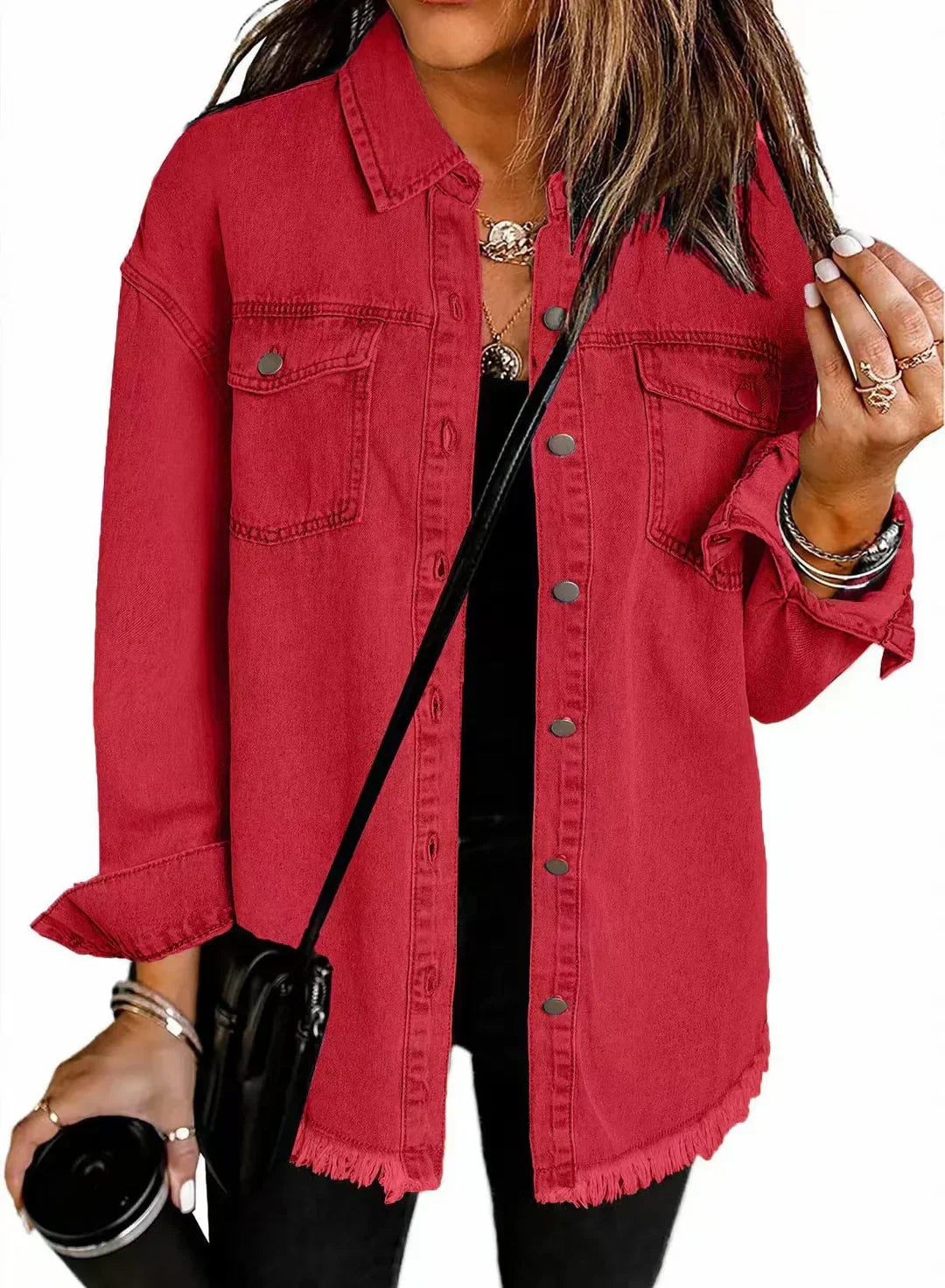 Arlena | Veste en Jean Classique pour Tous les Jours