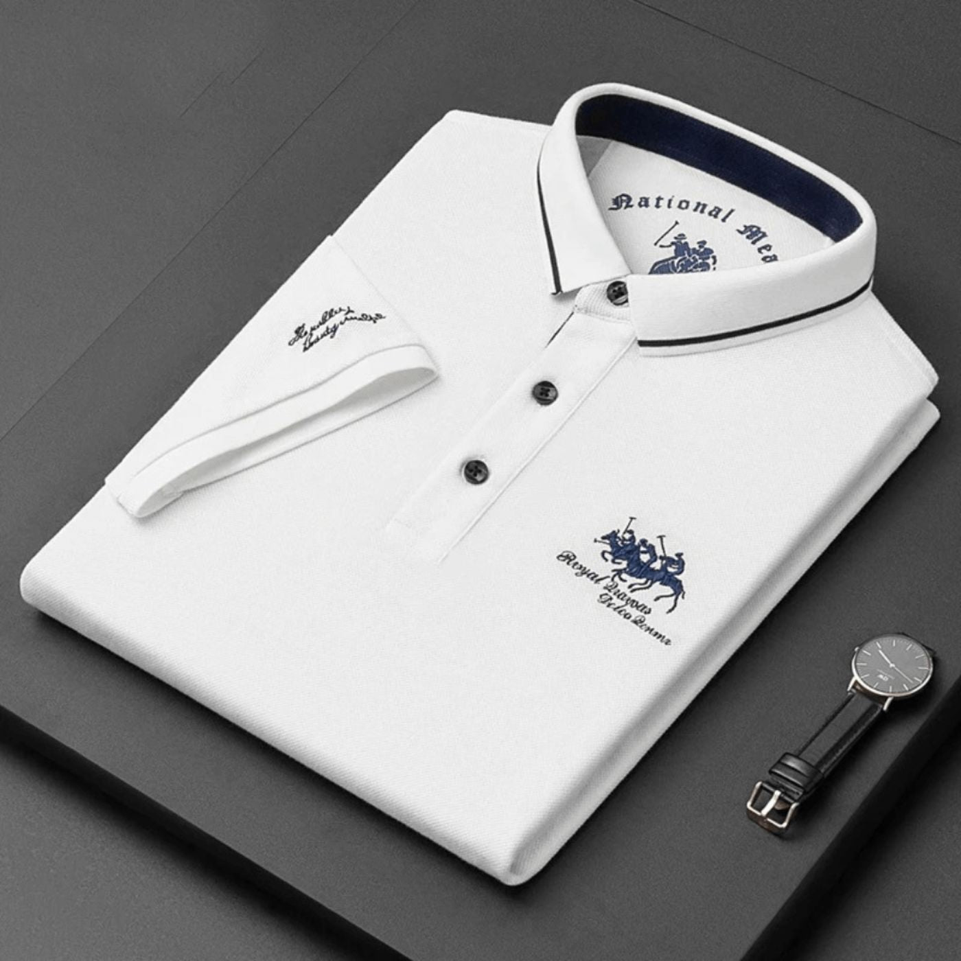 VALERIO | POLO CASUAL DE QUALITÉ PREMIUM POUR TOUTES LES OCCASIONS