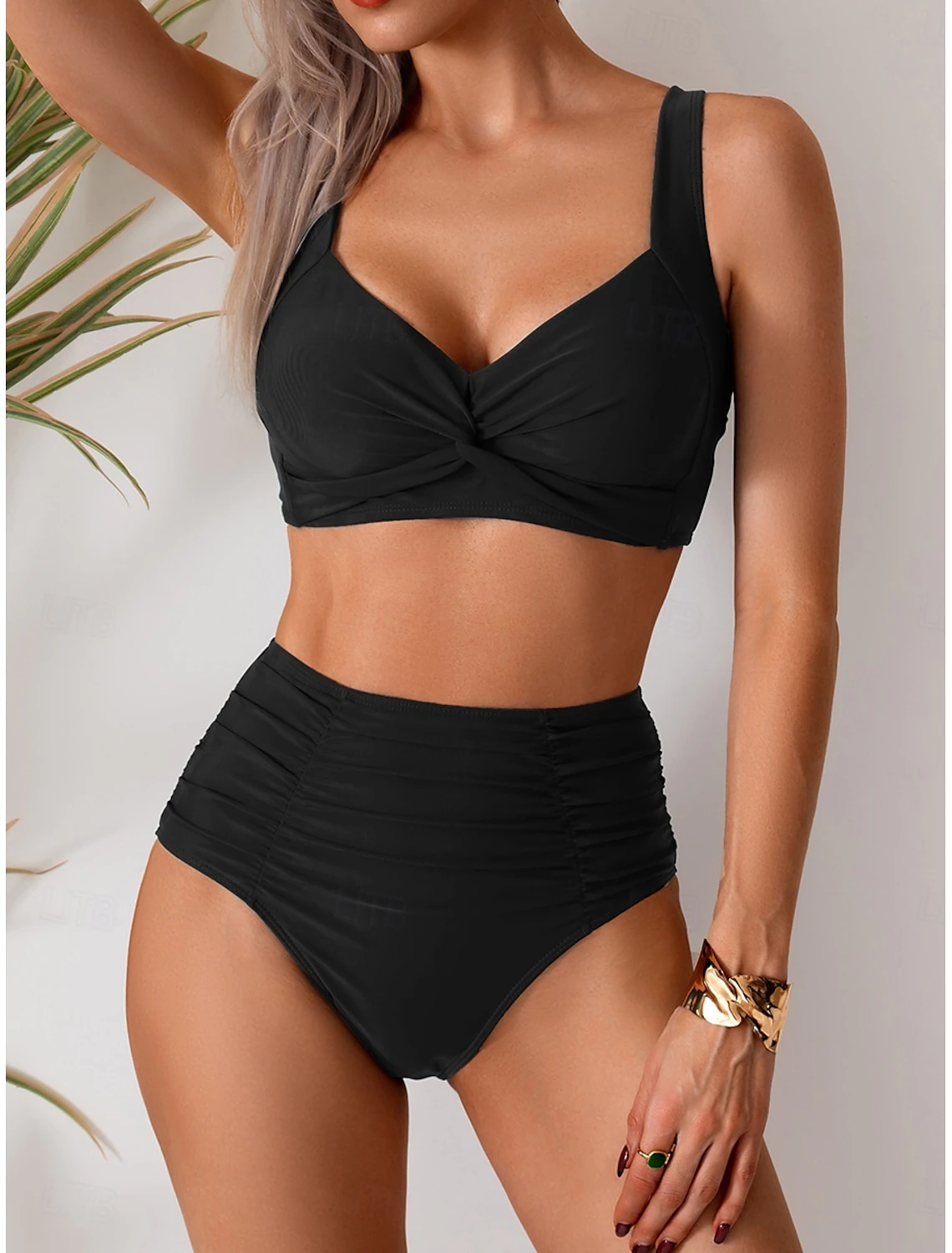 NICOLE | Bikini froncé