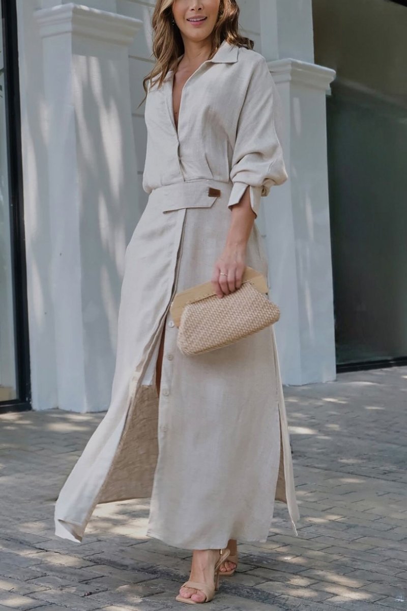 Isolde - Robe Maxi Décontractée