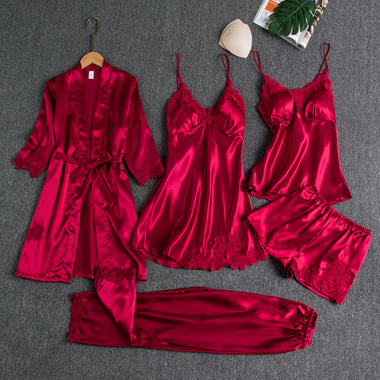 Zarek™ | Robe de nuit sexy 5 pièces pour la Saint-Valentin