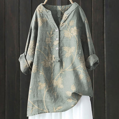 Juliette™ | Robe chemise fleurie