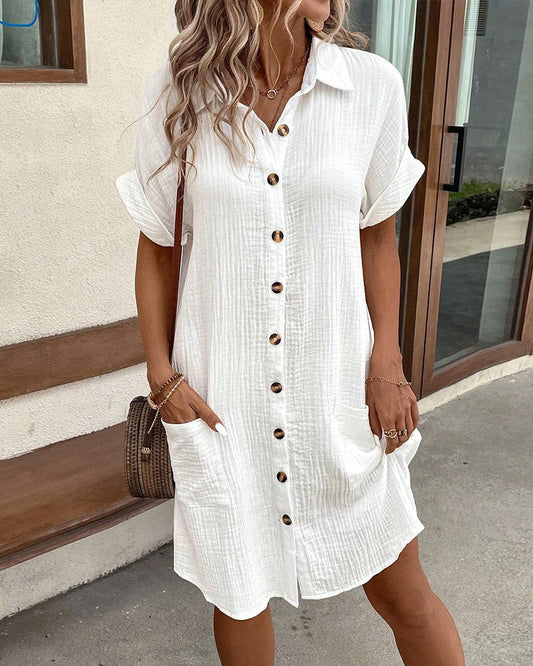 Sira™ | Robe Polo Chic pour un Style Quotidien Sans Effort