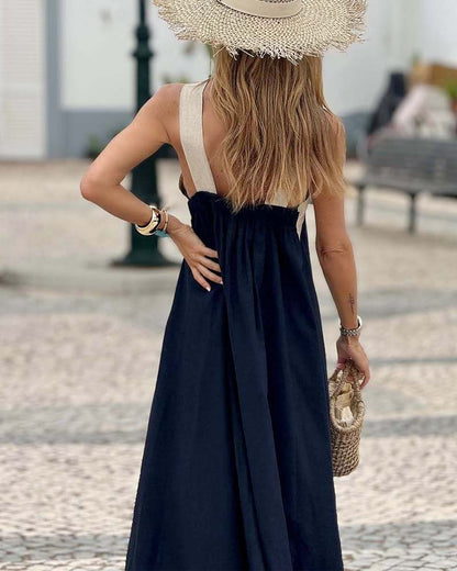 Sienna - Robe à Col Croisé