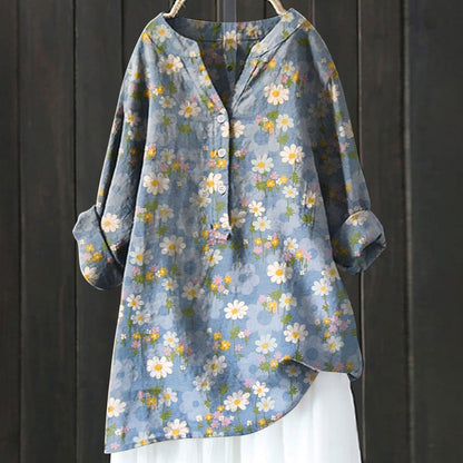 Juliette™ | Robe chemise fleurie