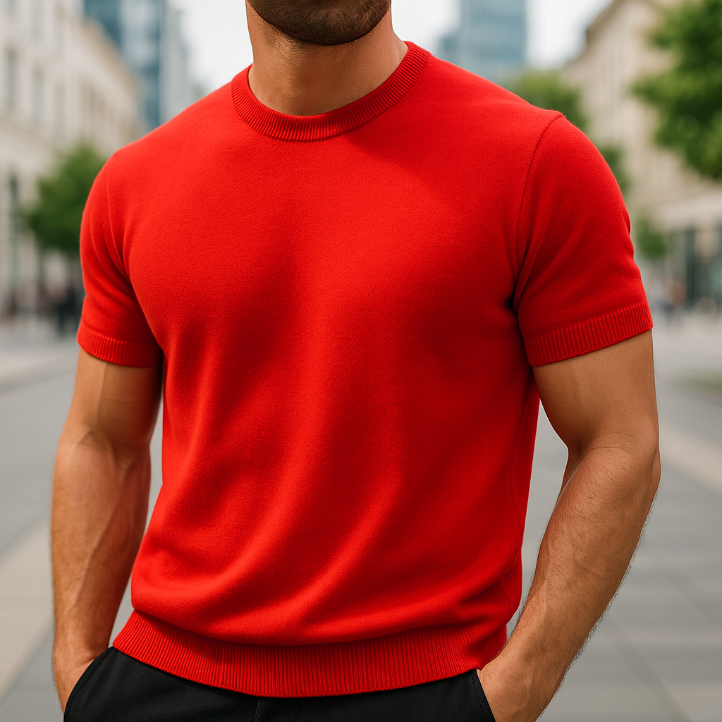 ASCEND | T-Shirt en Cachemire Premium