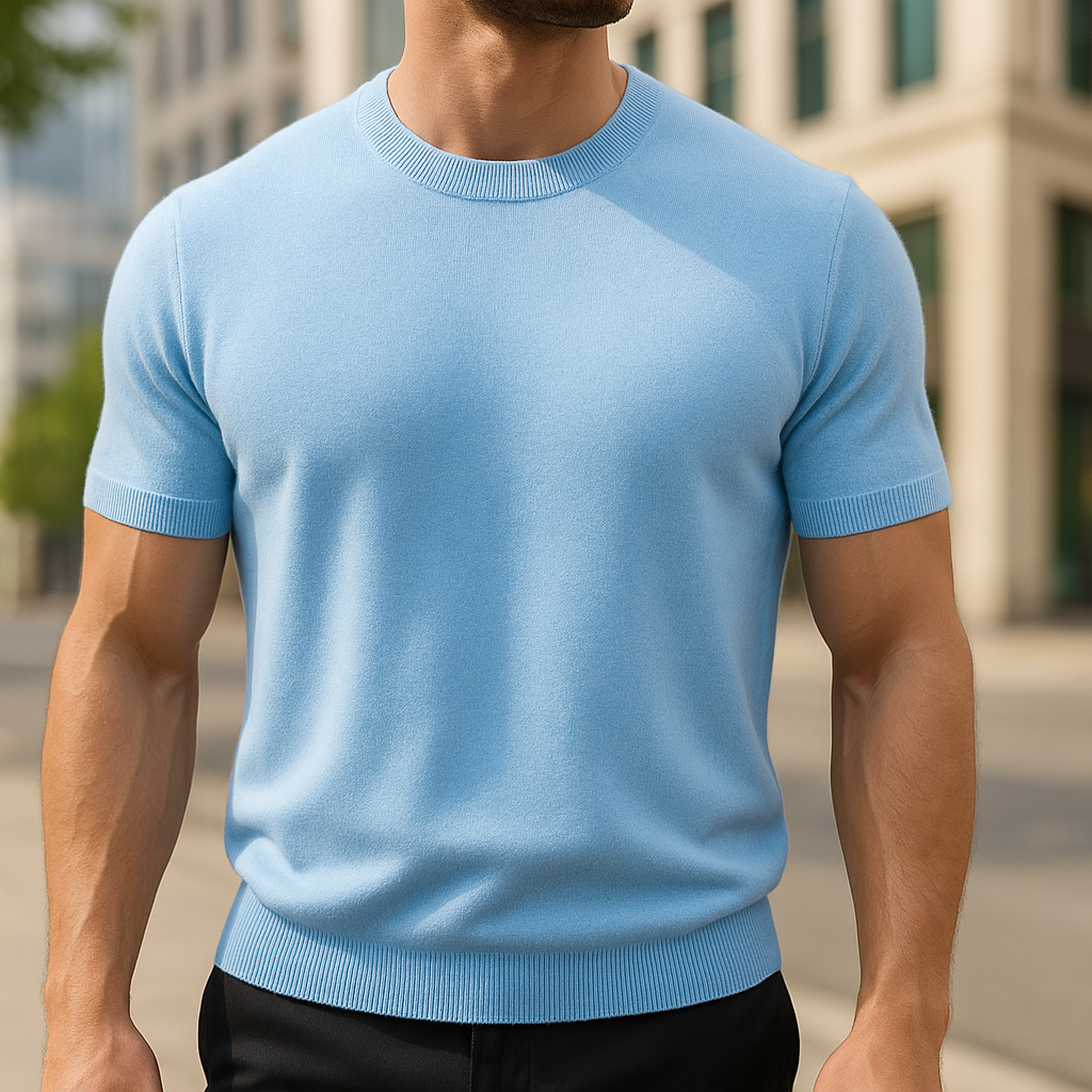 ASCEND | T-Shirt en Cachemire Premium