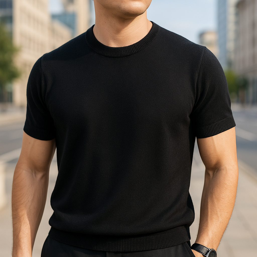 ASCEND | T-Shirt en Cachemire Premium