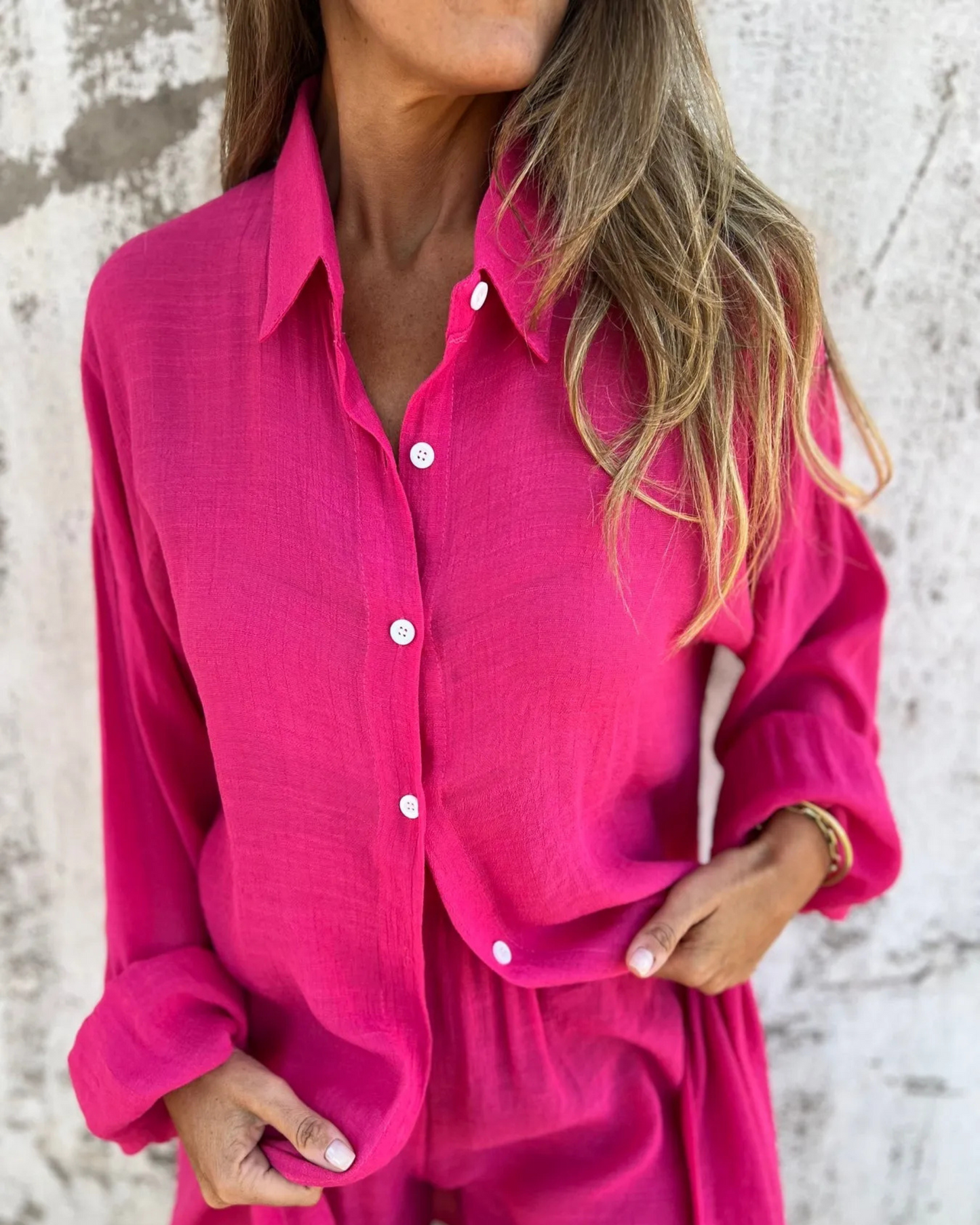 Tavira | Ensemble Chemise Décontractée & Shorts
