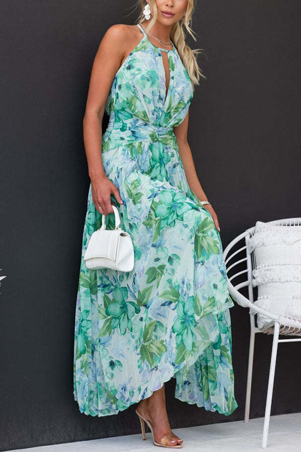 Robe Maxi en Chiffon Zandra