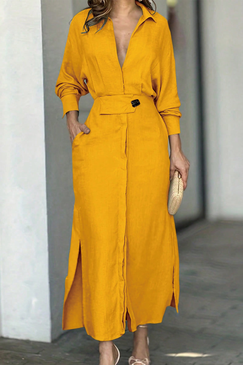Isolde - Robe Maxi Décontractée