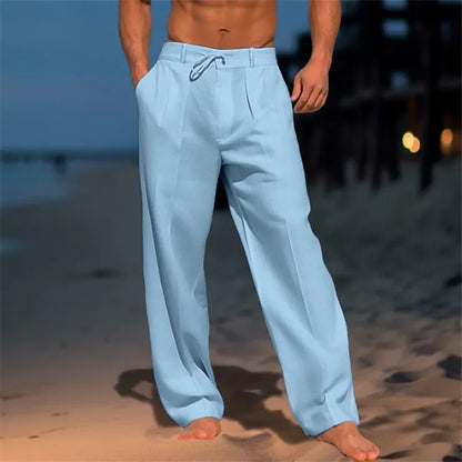 Nathan™ - Pantalon en coton uni