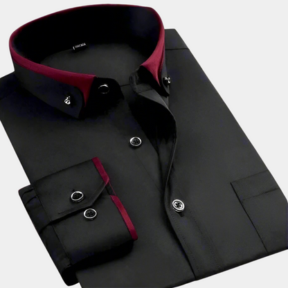 DOMENICO | CHEMISE CLASSIQUE À MANCHES LONGUES POUR HOMME