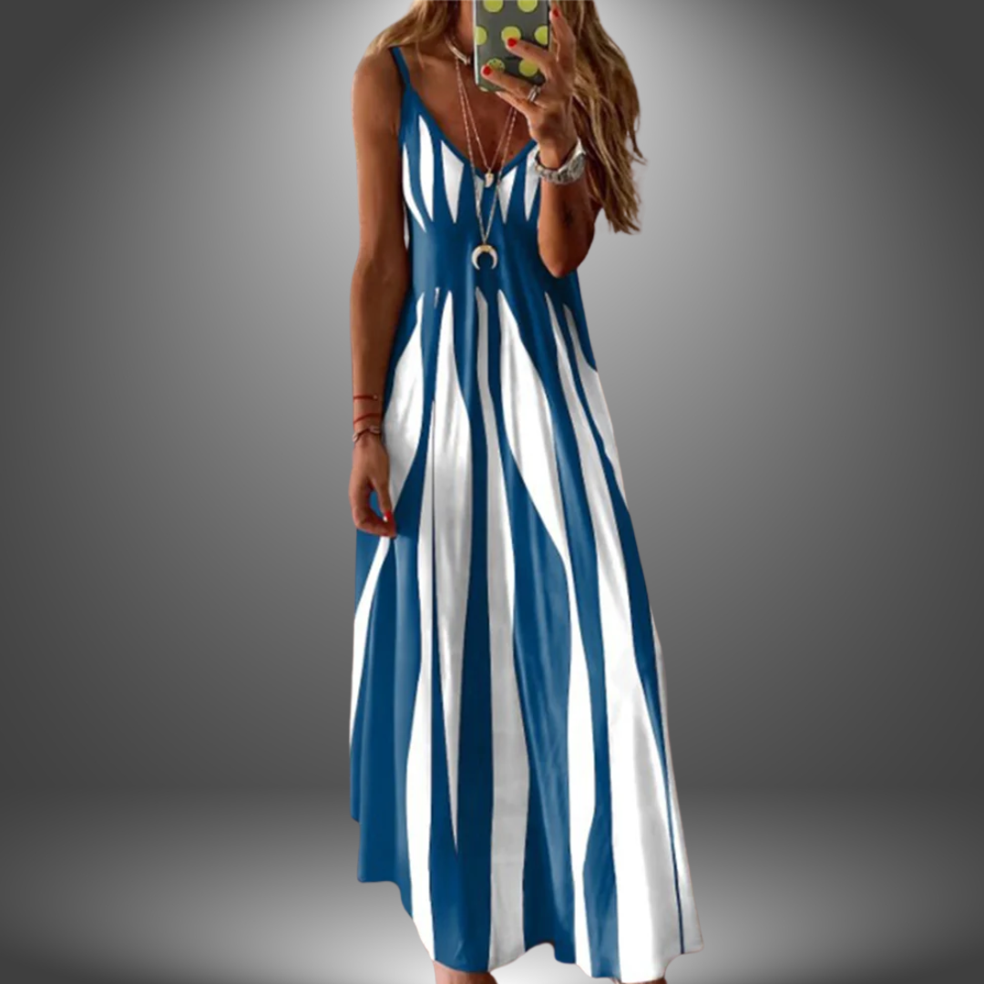 Angela | Robe Longue Décontractée Fait Main