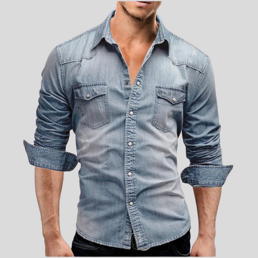 Lex™ - Chemise en denim moderne