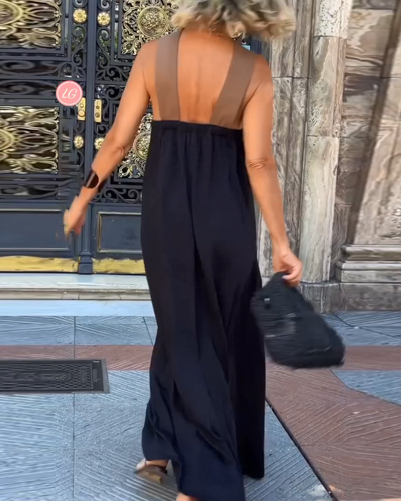 Sienna - Robe à Col Croisé