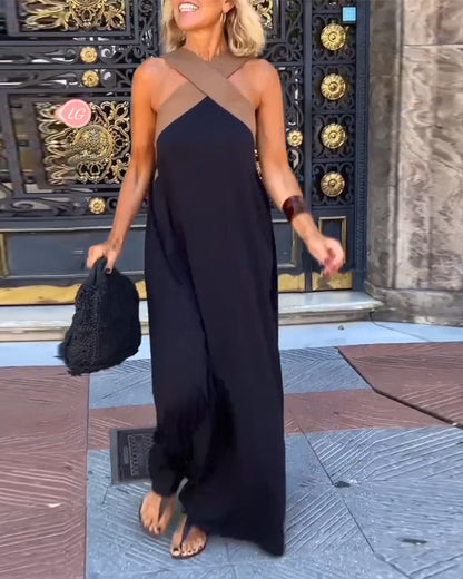 Sienna - Robe à Col Croisé