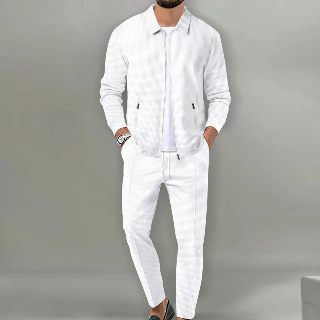 DARIO | COSTUME HOMME AVEC GILET ZIPPÉ