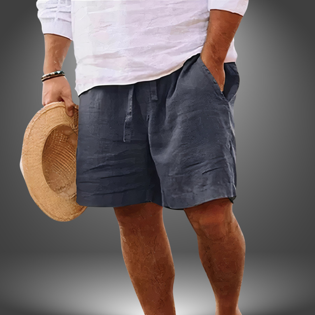 Zach | Shorts Artisanaux en Lin