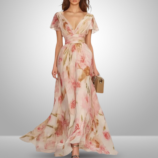 Fabrizia | Robe Florale de Rêve pour Occasions Spéciales