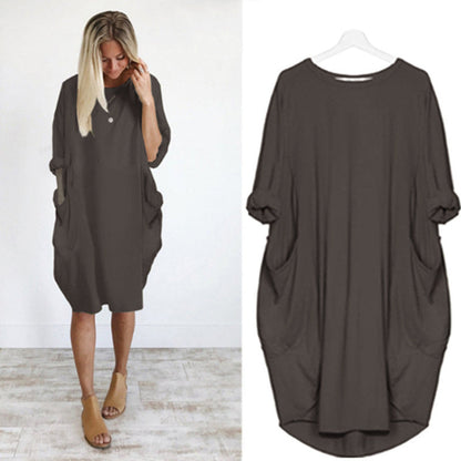 Vezia™ | Robe Confort Éternelle avec Poches Pratiques