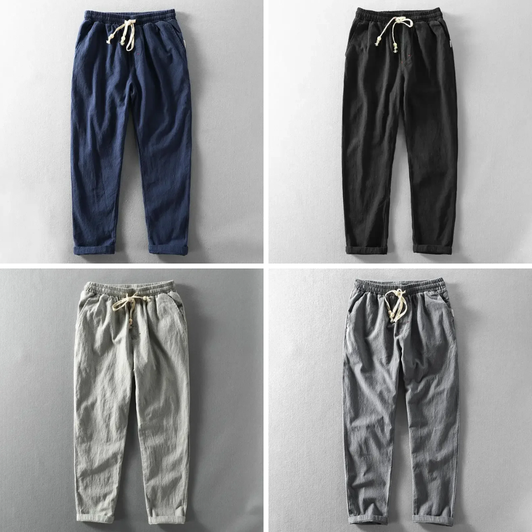 Massimo – Pantalon en Lin