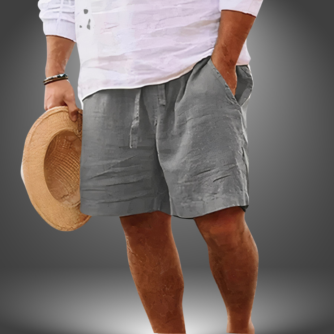Zach | Shorts Artisanaux en Lin