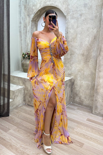 Tovia™ | Robe élégante à décolleté en V pour des occasions spéciales