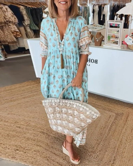 Calla | Robe d'été à motifs