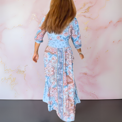 Marga | Robe d'été élégante à décolleté en V