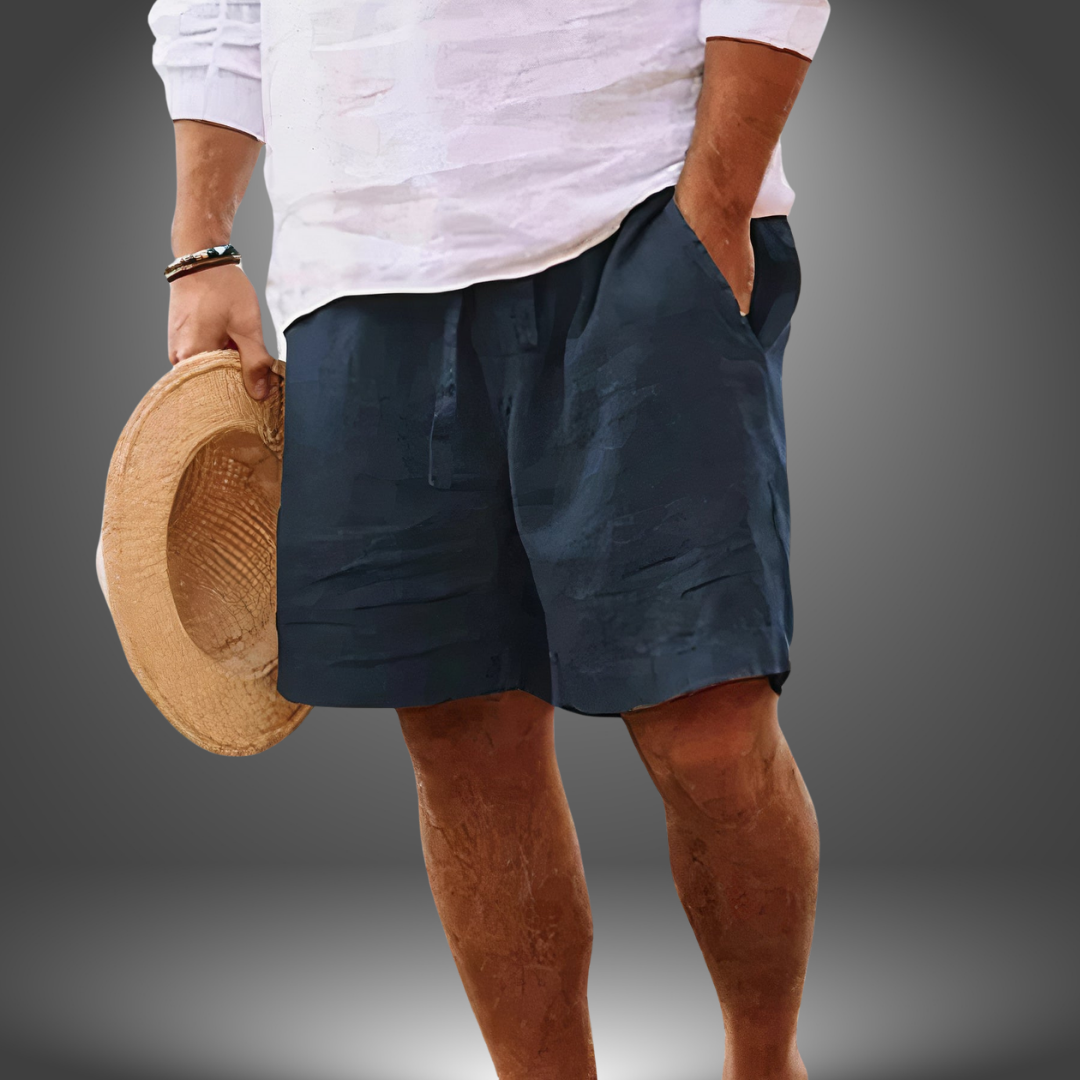 Zach | Shorts Artisanaux en Lin