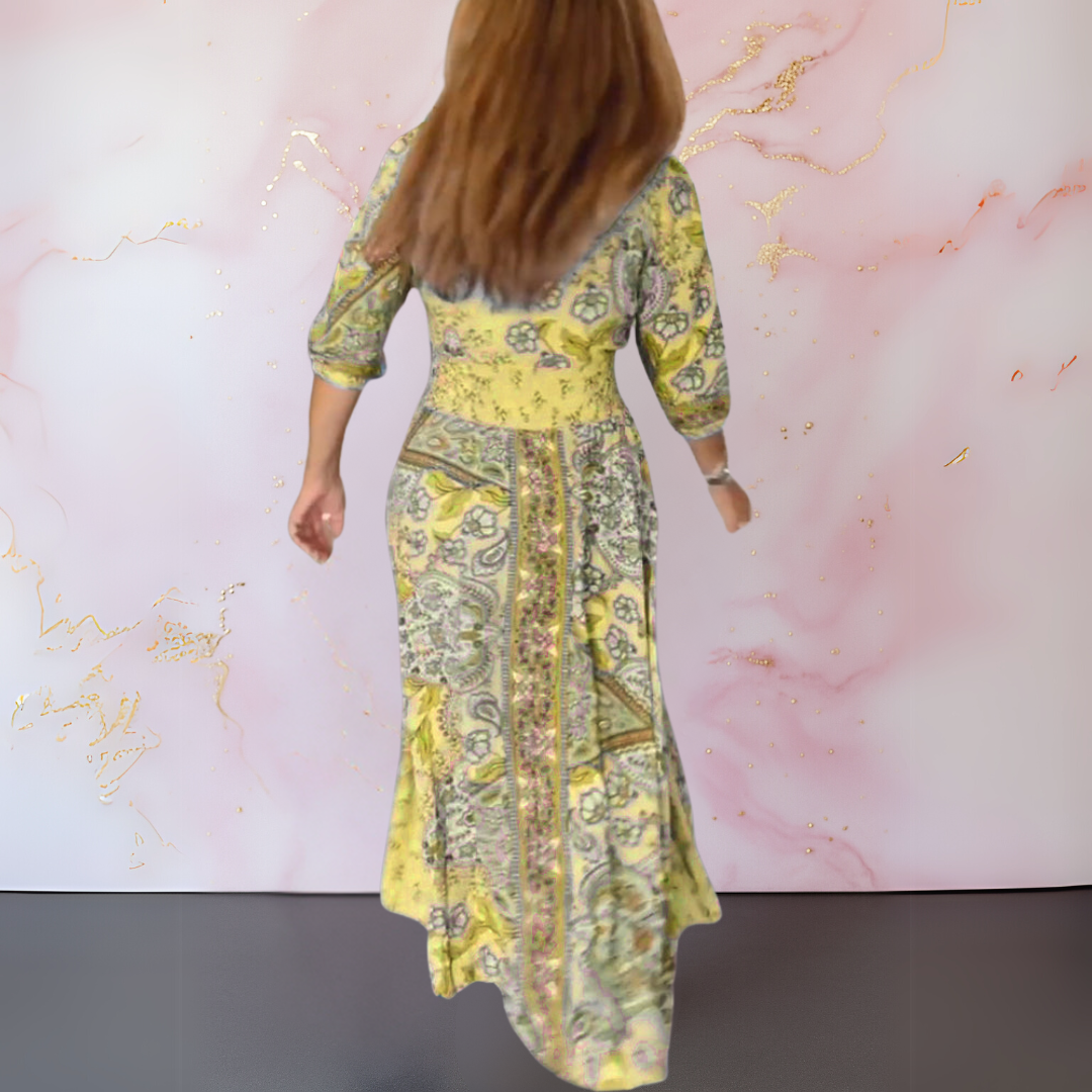 Marga | Robe d'été élégante à décolleté en V