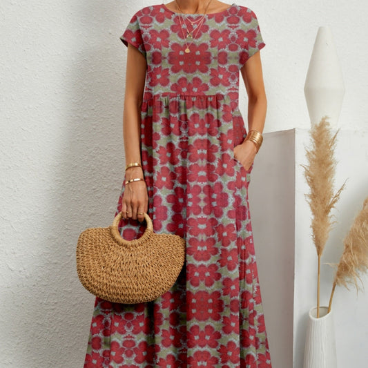 Josiane | Robe fleurie élégante