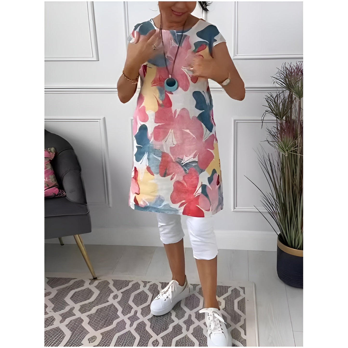 Tonya - Robe Chemise Sophistiquée