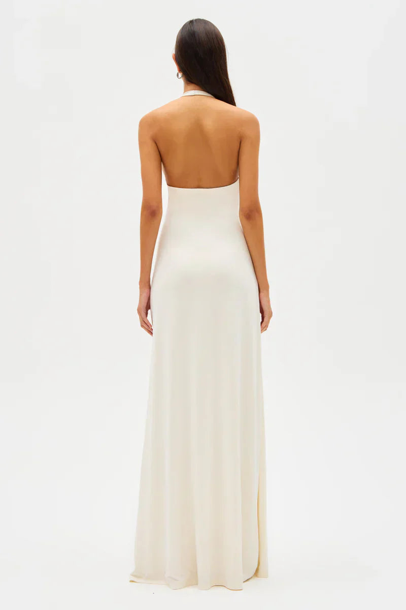 Soline – Robe Maxi en Cupro