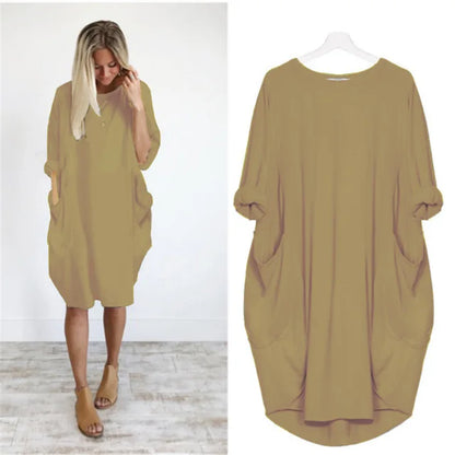 Vezia™ | Robe Confort Éternelle avec Poches Pratiques
