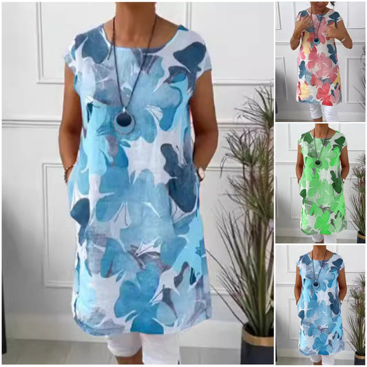 Anya™ | Robe Chemise Élégante Fleurie