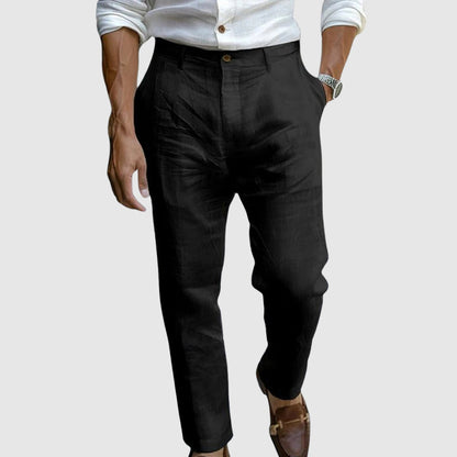 Pantalon en Lin Chic de Saint-Tropez