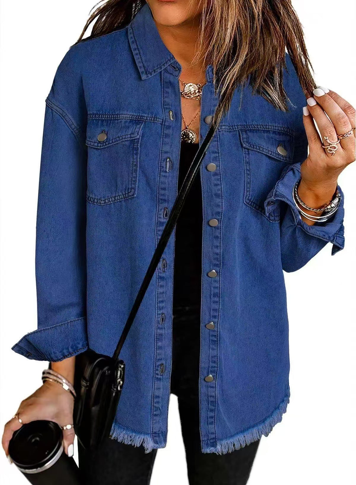 Arlena | Veste en Jean Classique pour Tous les Jours