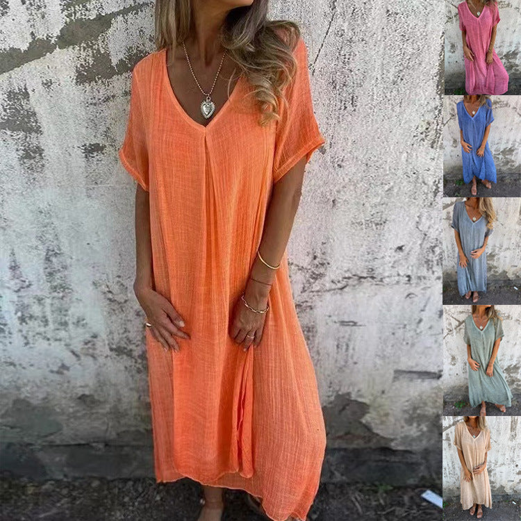 Lottie™ | Robe Décontractée Élégante à Décolleté en V