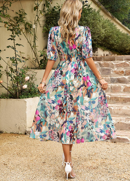 Ziano™ | Élégante Robe Fleurie