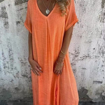 Lottie™ | Robe Décontractée Élégante à Décolleté en V