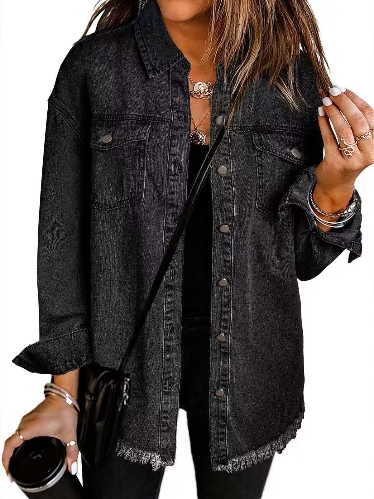 Arlena | Veste en Jean Classique pour Tous les Jours