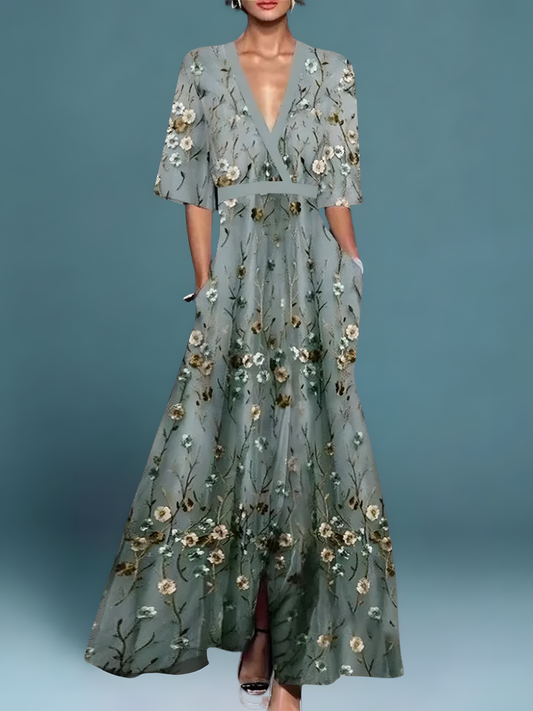 Océane™ | Robe Portefeuille Élégante